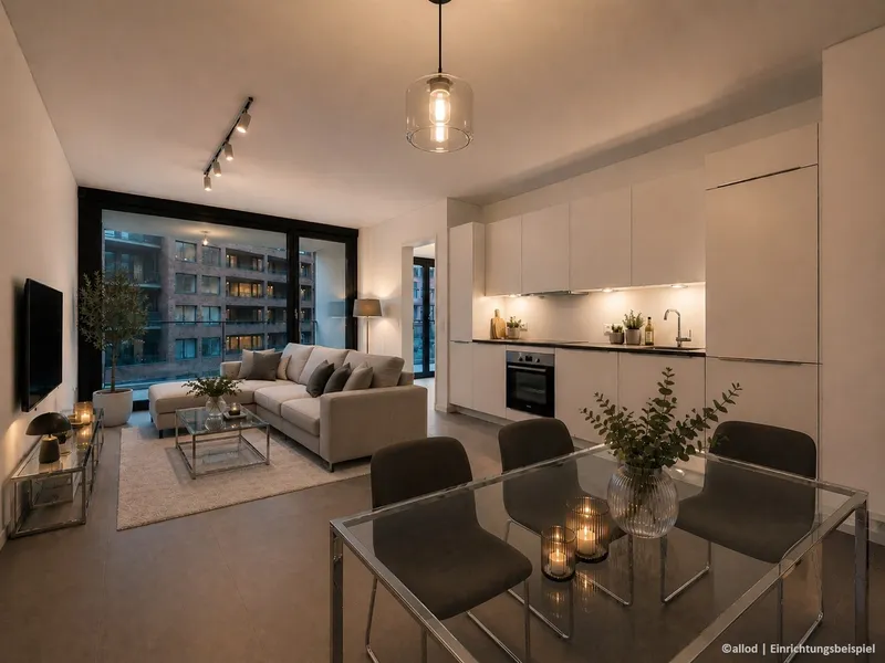 Toll geschnittene 3-Zi.-Wohnung mit idealem Grundriss, EBK & Smart Home-Features in Mitte — photo 1